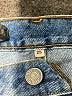 Levi's 100% Cotton Blue Denim Shorts Size 25 waist - photo 5