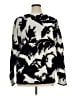 Chico's Print Black Pullover Sweater Size XL (3) - photo 2