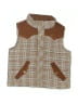 Janie and Jack Brown Vest Size 2T - photo 1