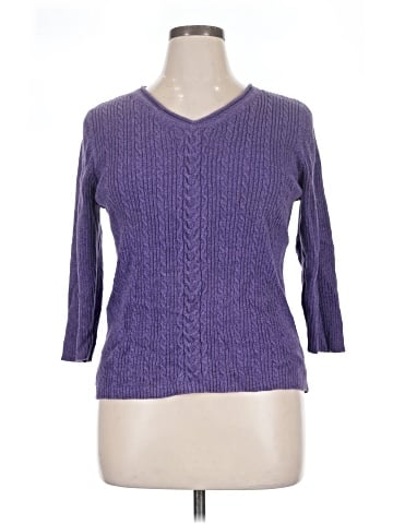 Karen Scott Pullover Sweater (view 1)