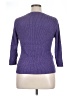 Karen Scott 100% Cotton Purple Pullover Sweater Size XL - photo 2