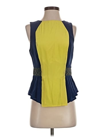 Boundary & Co. Sleeveless Silk Top (view 1)