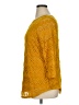 Onyx Yellow 3/4 Sleeve Blouse Size XL - photo 5