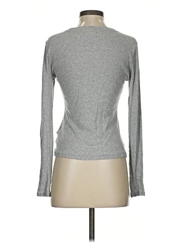 Madewell Brightside Finerib Crewneck Long-Sleeve Tee (view 2)