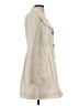 Kenneth Cole New York Solid Ivory Coat Size S - photo 4