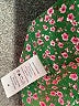 Pleione 100% Polyester Green Short Sleeve Blouse Size M - photo 5