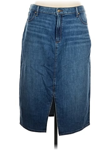 Chico's Denim Skirt (view 1)