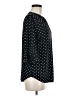 Kasper Polka Dots Black 3/4 Sleeve Blouse Size M (petite) - photo 4
