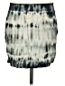 Gypsy 05 100% Silk Tie-dye Gray Silk Skirt Size S - photo 2