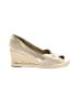 Lilly Pulitzer Gold Wedges Size 7 1/2 - photo 1