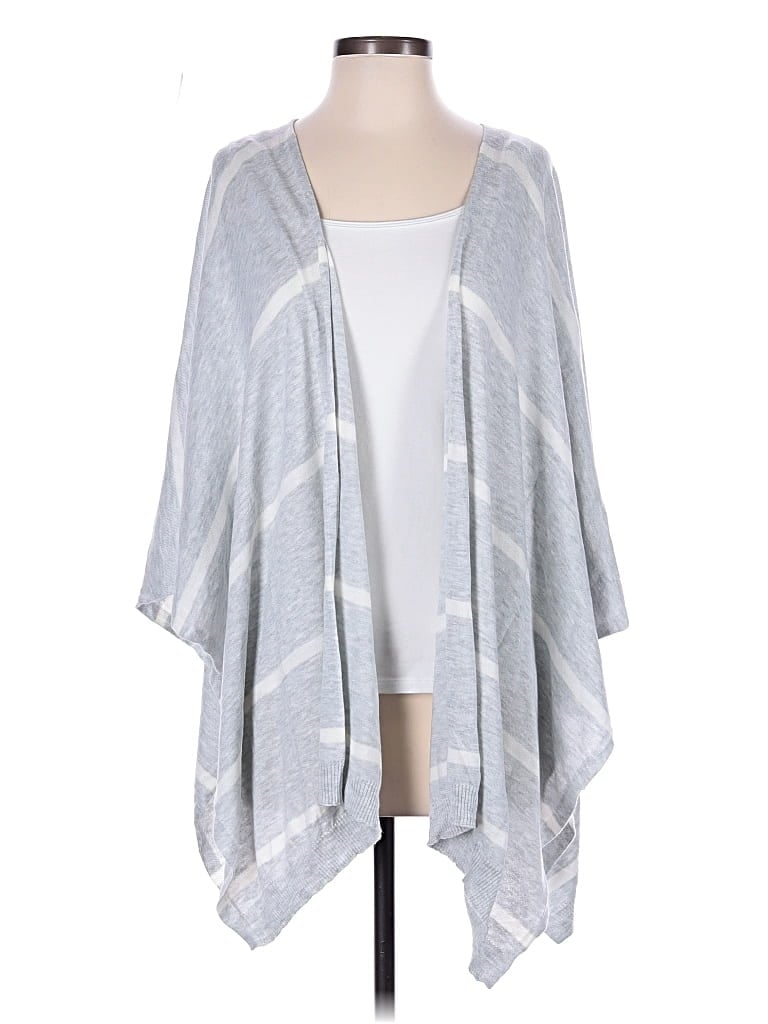 Pre-owned Ann Taylor Loft Wrap In Gray