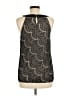 Wrapper 100% Polyester Black Sleeveless Blouse Size M - photo 2