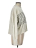 Sundry Stripes Ivory Pullover Sweater Size Lg (3) - photo 4