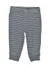 Carter's 100% Cotton Stripes Gray Casual Pants 6-9 MO / 9 MO - photo 1
