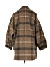 Lucky Brand 100% Polyester Plaid Brown Coat Size L - photo 2
