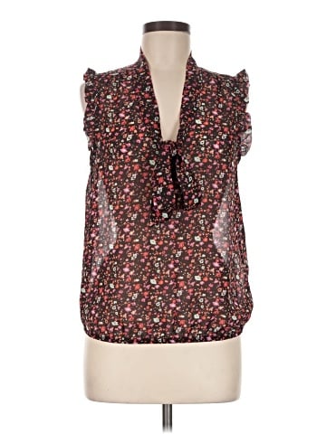 Eyelash Couture Sleeveless Blouse (view 1)