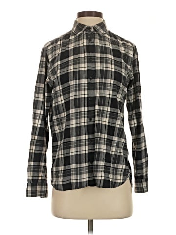 Uniqlo Long Sleeve Button-Down Shirt (view 1)