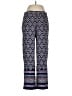 Tribal Print Blue Casual Pants Size M - photo 1