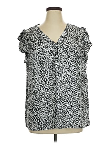 Jones & Co Short Sleeve Blouse (view 1)