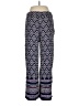 Tribal Print Blue Casual Pants Size M - photo 2
