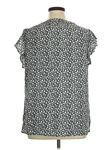 Jones & Co Short Sleeve Blouse (view 2)