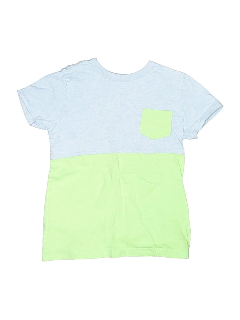 Pre-owned Crewcuts Kids' Short Sleeve T-shirt In Blue