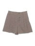 Zara Houndstooth Brown Shorts Size S - photo 1
