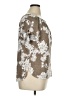 Perseption Concept Brown Short Sleeve Blouse Size XL - photo 4