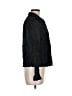 Samuel Dong Solid Black Long Sleeve Blouse Size M - photo 4