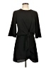 Topshop 100% Polyester Black Casual Dress Size 2 - photo 1