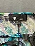 AB Studio Teal Short Sleeve Blouse Size L - photo 7
