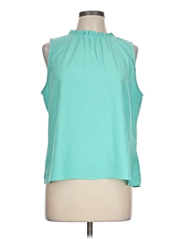 J.Crew Factory Store Sleeveless Blouse (view 1)