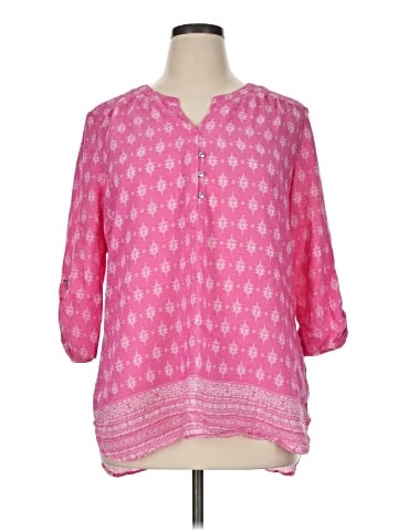 Kim Rogers 3/4 Sleeve Blouse (view 1)