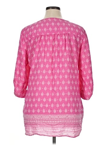 Kim Rogers 3/4 Sleeve Blouse (view 2)