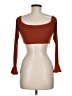 Majorelle Orange 3/4 Sleeve Top Size M - photo 2