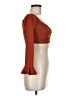 Majorelle Orange 3/4 Sleeve Top Size M - photo 4