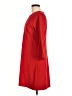 Express Solid Red Casual Dress Size M - photo 5