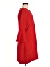 Express Solid Red Casual Dress Size M - photo 4