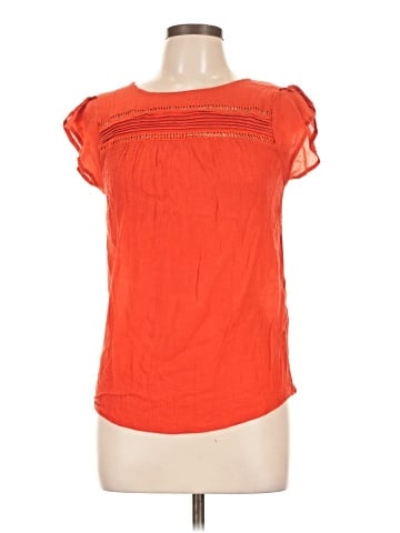 E&M Collection Short Sleeve Blouse (view 1)