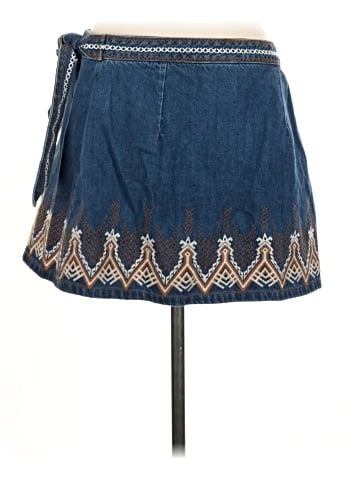Free People Denim Skirt (view 2)