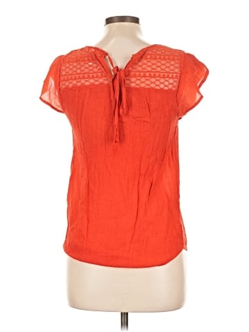 E&M Collection Short Sleeve Blouse (view 2)