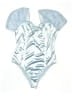 Shein Silver Bodysuit Size XL - photo 1