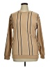 Zara Stripes Tan Sweatshirt Size XL - photo 1