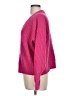 Lucky Brand Solid Pink Pullover Sweater Size L - photo 5
