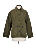 Aether 100% Cotton Solid Green Coat Size XS (1) - photo 1