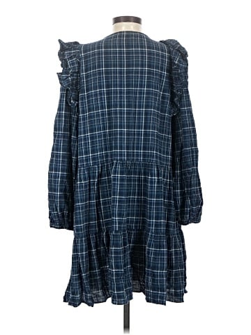 Madewell Gauze Ruffle-Trimmed Mini Dress (view 2)