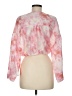 Zara Pink Long Sleeve Blouse Size M - photo 2