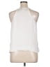 Nine West 100% Polyester White Sleeveless Blouse Size XL - photo 2