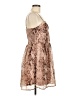 Xhilaration Animal Print Brown Cocktail Dress Size M - photo 4