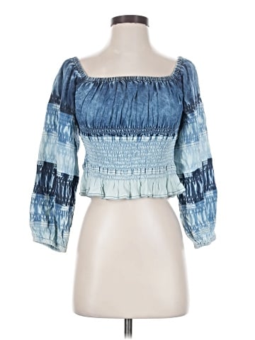 Pilcro 3/4 Sleeve Top (view 1)